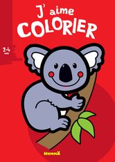 J'aime colorier (2-4 ans) - koala