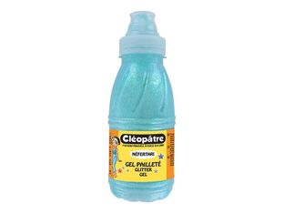 Cléopâtre NÉFERTARI - Peinture gel à paillettes - bleu glacé - 250 ml