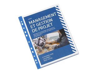 Viquel - Porte-vues perforé - 40 vues - A4 - bleu