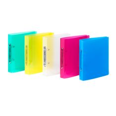 Viquel Propyglass - Classeur 2 anneaux - Dos 35 mm - 17 x 22 cm - disponible dans différentes couleurs