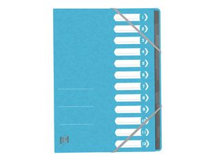 Oxford Top File+ - Trieur 12 positions - disponible dans différentes couleurs pastels