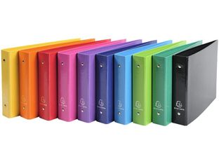 Exacompta Iderama - Classeur 2 anneaux 16,5 x 24 cm - Dos 25 mm - disponible dans différentes couleurs