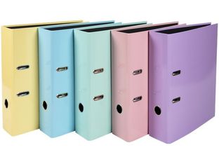 Exacompta Aquarel Prem'Touch - Classeur à levier - Dos 80 mm - A4 - pour 600 feuilles - disponible dans différentes couleurs