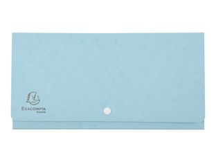 Exacompta Aquarel - Trieur 6 positions - format de poche 26 x 13 cm - disponible dans différentes couleurs