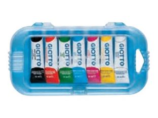 Giotto - 7 tubes peinture - gouache - 