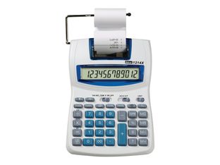 Rexel Ibico Semi-Pro 1214X - Calculatrice imprimante - LCS - 12 chiffres - alimentation batterie ou adaptateur (non fourni)