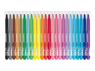 Maped Color'Peps Long Life - 24 Feutres - Pointe moyenne