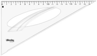 Wonday - Équerre 21 cm - 30°/60°