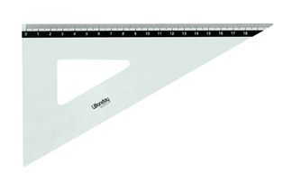 Wonday - Équerre aluminium 25 cm - 30°/60°