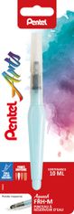 Pentel – Pinceau à réservoir d’eau – Pointe moyenne - bleu