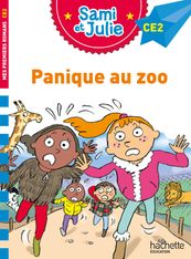 Panique au zoo - Sami et Julie - CE2 - par Bonté Thérèse, de Mullenheim Sophie - livre