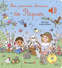 Mes premières chansons de Pâques Livre sonore avec 6 puces Bébé dès 6 mois