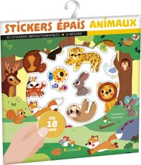 Stickers epais - animaux