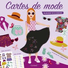 Cartes de mode - jolis motifs - nouvelle edition