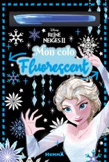 Disney la reine des neiges 2 - mon colo fluorescent (fluo bleu)