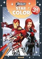 Marvel Avengers - Star Color - Livre coloriage - Livre coloriage 4 ans - Livre coloriage Marvel - Livre coloriage Avengers