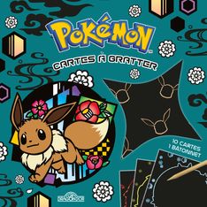 Pokémon Cartes à gratter Wagara Pochette avec 10 cartes à gratter et un bâtonnet Dès 6 ans