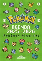 Pokémon Agenda Pixel Art Avec des coloriages pixels Dès 7 ans