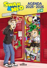 Swan & Néo Agenda Avec des stickers, des illustrations et des gags Dès 7 ans