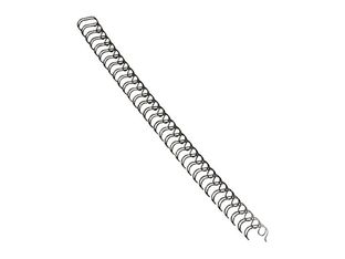 Fellowes - 100 anneaux de reliure en métal - 10 mm - jusqu'à 80 feuilles - noir