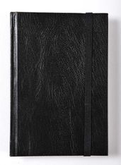 Agenda de poche à élastique Maor Baladek - 1 jour par page - 8,5 x 13 cm - noir - Quo Vadis