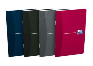 Oxford Office Essentials - Carnet 9 x 14 cm - 96 pages - petits carreaux (5x5 mm) - disponible dans différentes couleurs