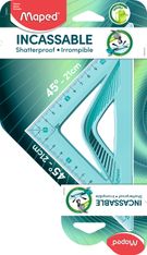 Maped Incassable - Équerre plastique 21 cm - 45°