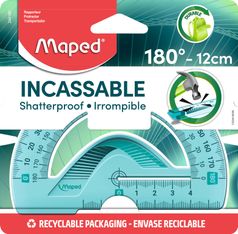 Maped Incassable - Rapporteur plastique 12 cm
