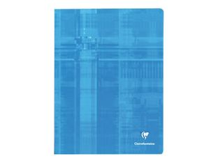 Clairefontaine - Cahier 24 x 32 cm - 96 pages - grands carreaux (Seyes) - disponible dans différentes couleurs