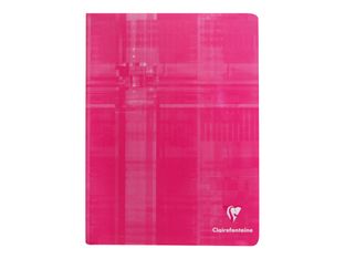 Clairefontaine - Cahier 17 x 22 cm - 96 pages - grands carreaux (Seyes) - disponible dans différentes couleurs