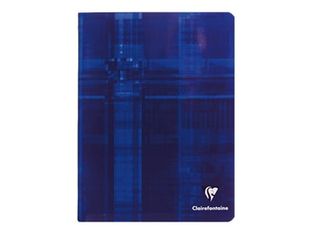 Clairefontaine - Cahier 17 x 22 cm - 48 pages - grands carreaux (Seyes) - disponible dans différentes couleurs