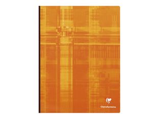 Clairefontaine - Cahier broché 24 x 32 cm - 192 pages - grands carreaux (Seyes) - disponible dans différentes couleurs