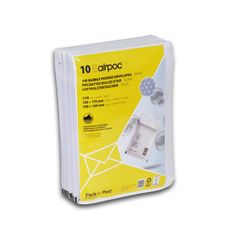 GPV Pack'n Post - 10 Pochettes bulles - 120 x 175 mm - bande de protection