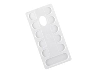 Lefranc Bourgeois - palette peinture - plastique - rectangulaire