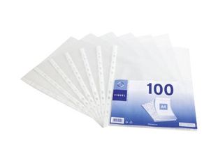 Viquel - 100 Pochettes perforées - A4 - 4/100