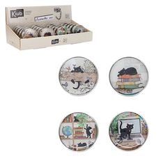 Kiub - Accroche sac 4,5x4,5 - Collection bug art - Zinc