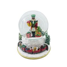 Kiub - Boule à Neige - 13.5 x 13.5 x 11 cm - Disponible dans différents assortiments