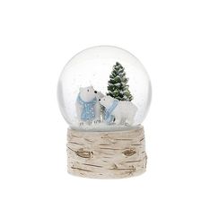 Kiub - Boule à Neige - 12 x 12 x 15.5 cm - Disponible dans différents assortiments