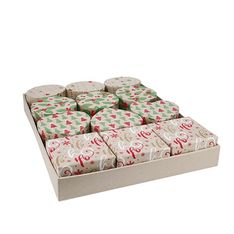 Kiub - Boîte Cadeau - 7.5 x 7.5 x 4.5 cm - Disponible dans différents assortiments