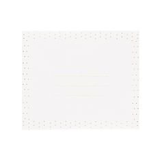 Kiub - Enveloppe pour cp 10x12 blanche et pois