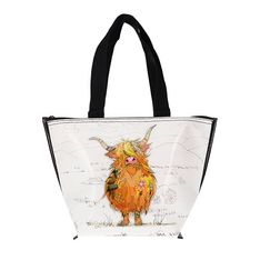 Kiub - Lunch bag isotherme recycle trapeze pm 35cm kook vache ecossaise