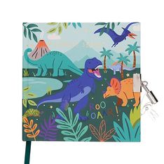 Kiub - Carnet dino 15x15 - Collection les petits