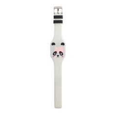 Montre panda Back2Fun - design kawaii en silicone - affichage 12 h - pile incluse