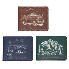 Kiub - Portefeuille - Collection road trip