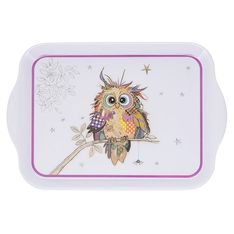 Kiub - Plateau melamine pm kook bebe chouette