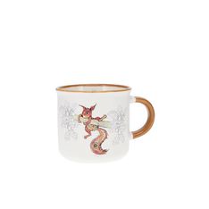 Kiub - Mug bol tasse 125 ml kooks ecureuil porcelaine blanc