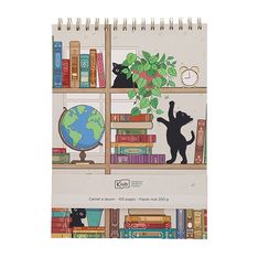 Kiub - Carnet a dessin gm bug art chatons bibli