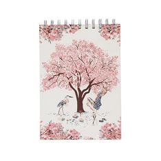 Kiub - Carnet à Dessin - Papier - Collection Fleurs de Fuji - 21 x 14.8 x 2 cm - Disponible dans différents assortiments