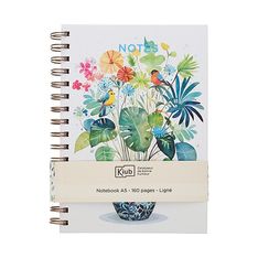Kiub - Note book a5 spirale portfolio 21,4x15,2 pap bug art