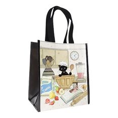 Kiub - Cabas 29,5x26x16,5 bug art patissier intisse recycle creme